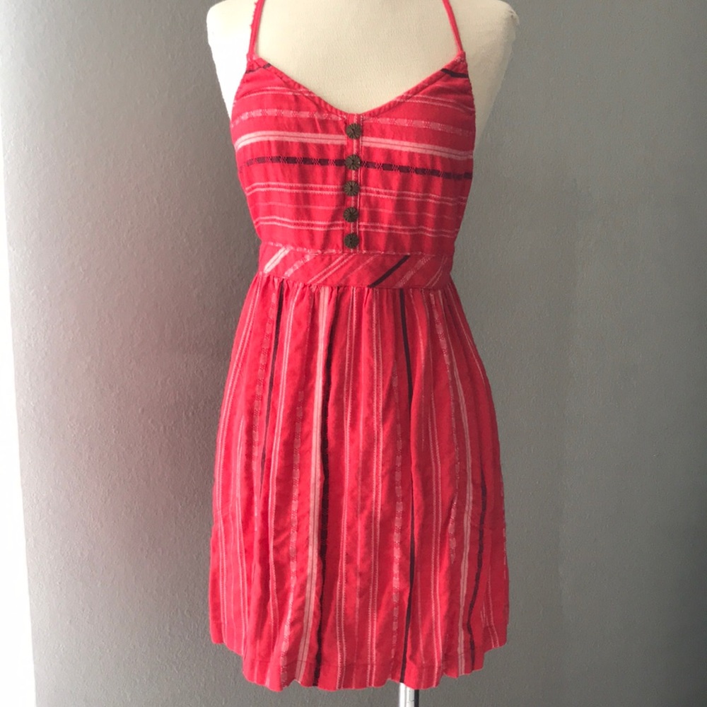 Roxy Red Boho Beach Dress ❣️